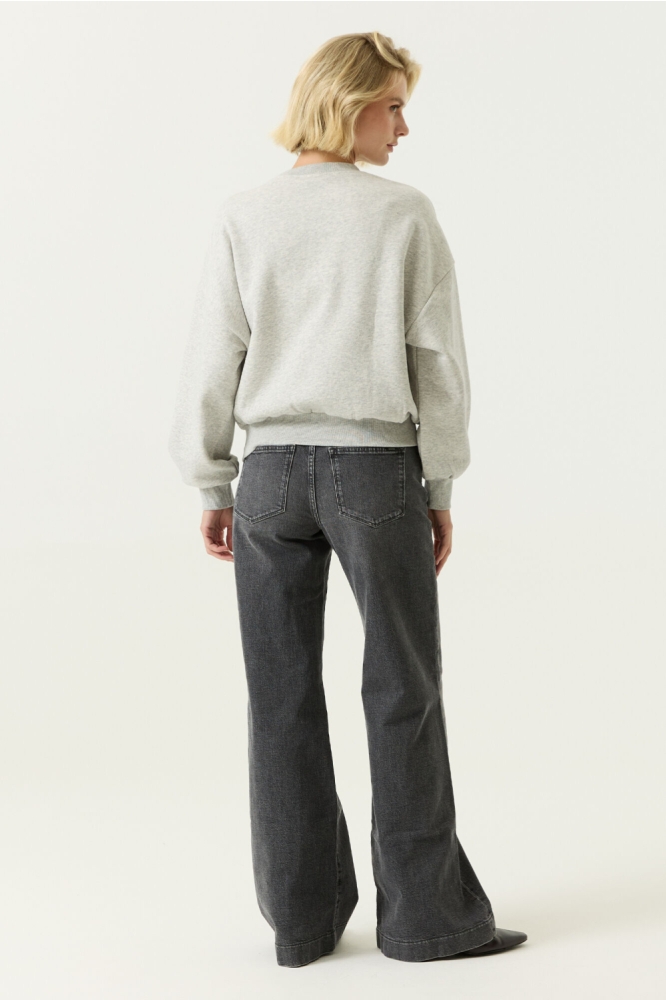 Garcia grijze dames sweater | Model