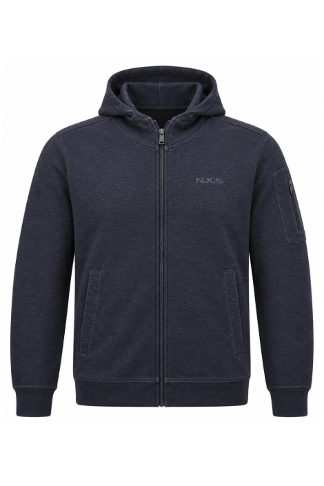 NO-EXCESS blauwe heren vest | Vooraanzicht