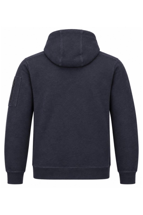 NO-EXCESS blauwe heren vest | Achteraanzicht