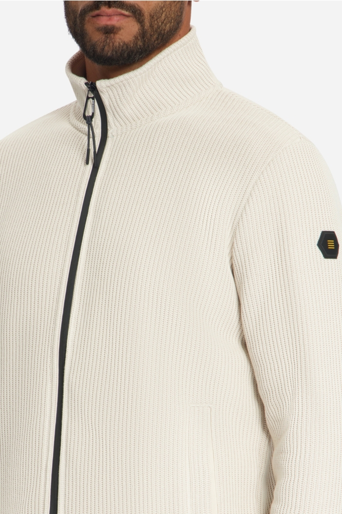NO-EXCESS beige heren vest | Close up