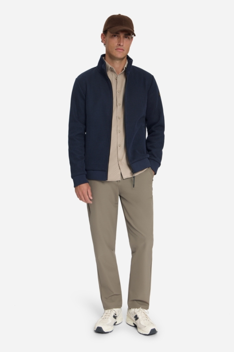 NO-EXCESS blauwe heren vest | Model