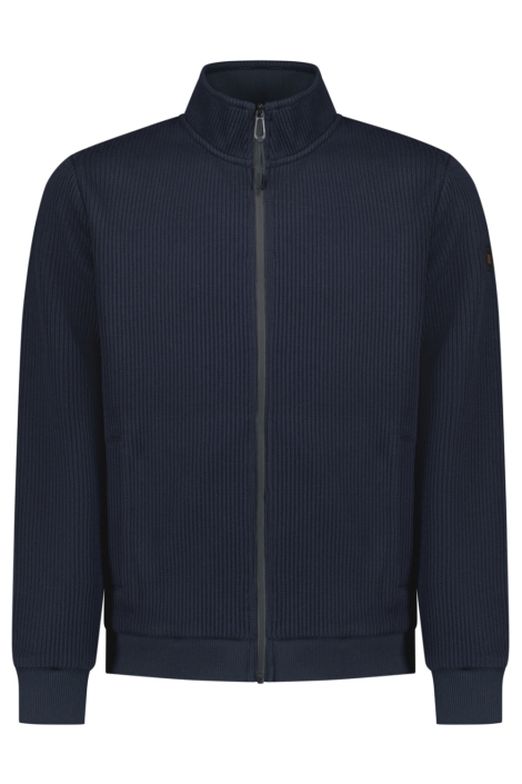 NO-EXCESS blauwe heren vest | Vooraanzicht