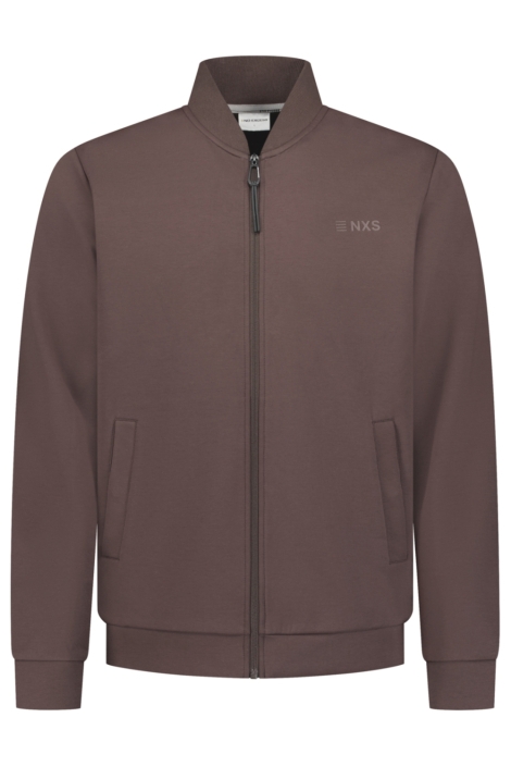 NO-EXCESS bruine heren vest | Vooraanzicht