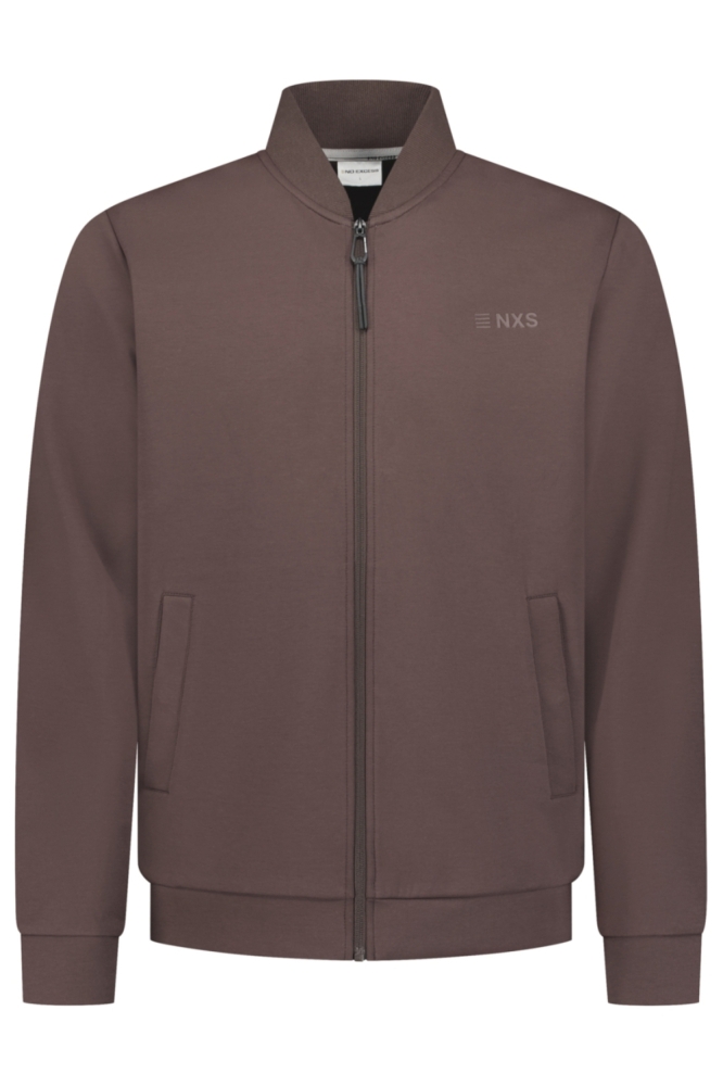 NO-EXCESS bruine heren vest | Vooraanzicht