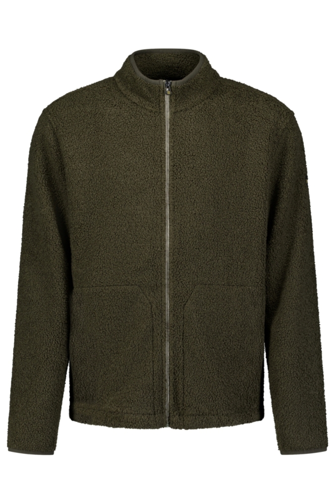 NO-EXCESS groene heren vest | Vooraanzicht