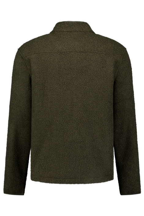 NO-EXCESS groene heren vest | Achteraanzicht