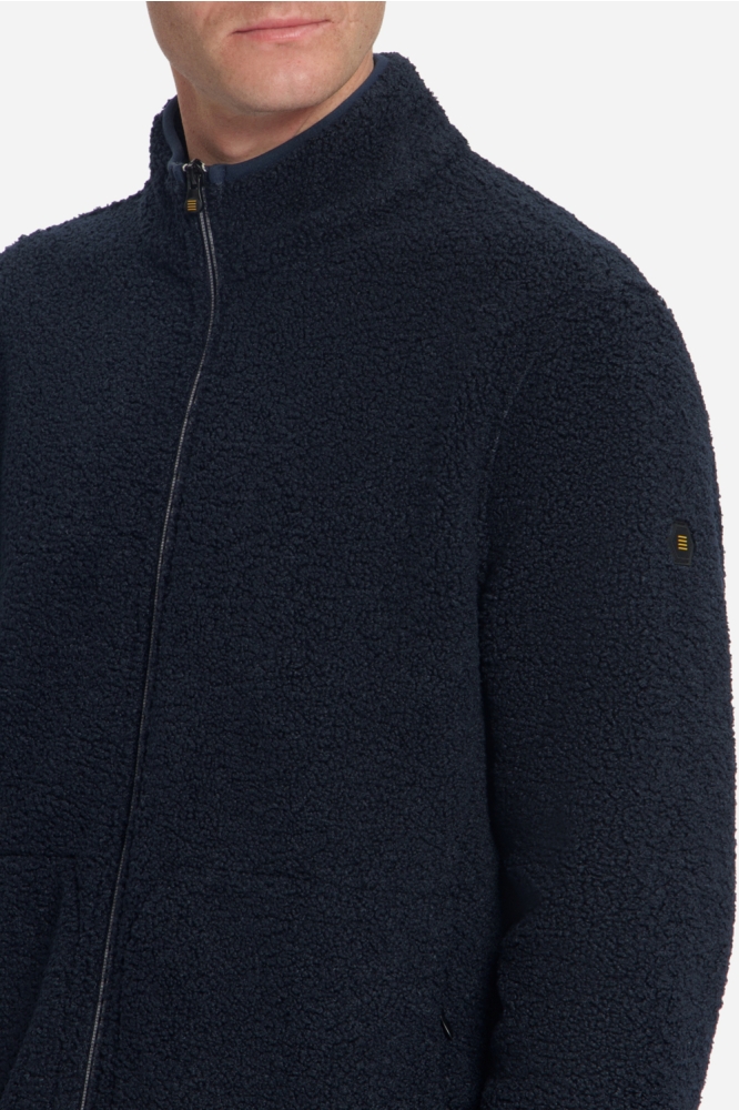 NO-EXCESS blauwe heren vest | Close up