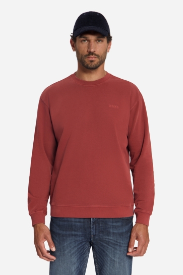 NO-EXCESS Trui SWEATER MET RONDE HALS 33110816 Cayenne