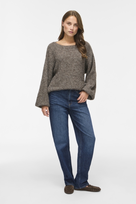 Vila camel dames trui | Model