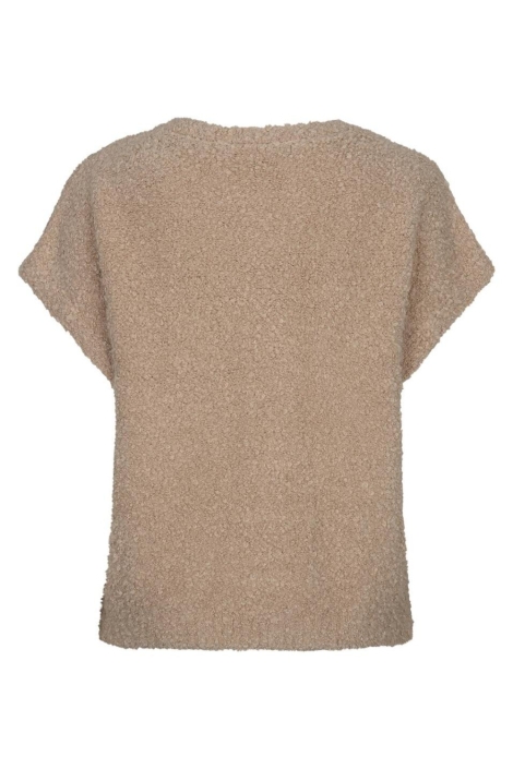 Red Button zand dames gilet | Achteraanzicht