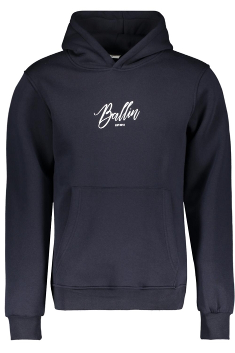 Ballin blauwe heren sweater | Vooraanzicht