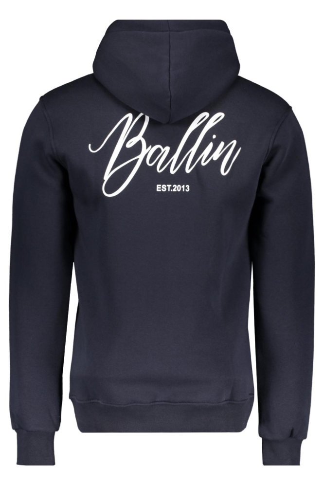 Ballin blauwe heren sweater | Achteraanzicht