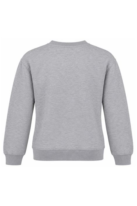 Geisha grijze dames sweater | Achteraanzicht