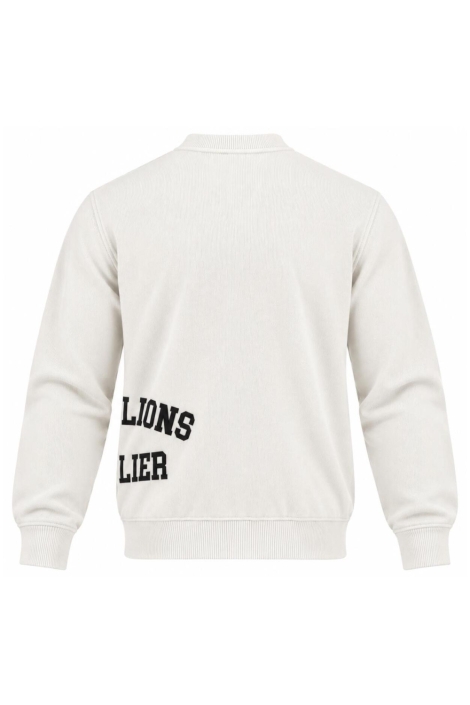 Malelions beige heren trui | Achteraanzicht