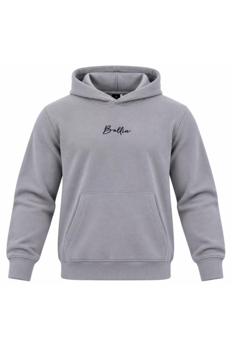 Ballin grijze heren sweater | Vooraanzicht