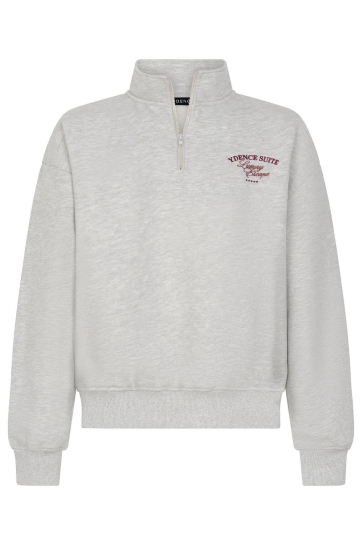 Ydence Trui SWEATER YDENCE SUITE WS2652 184 GREY MELANGE
