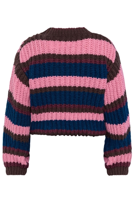 SisterS point multi color dames trui | Achteraanzicht