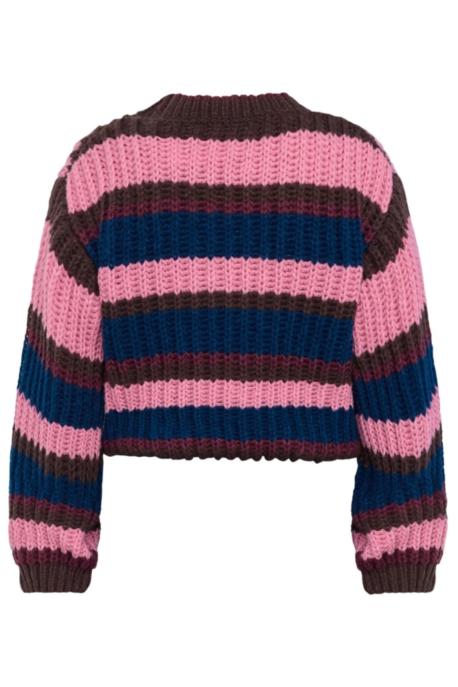 SisterS point multi color dames trui | Achteraanzicht