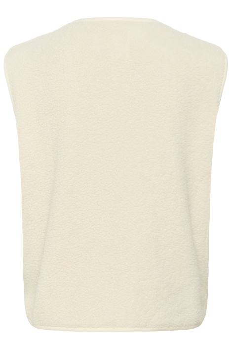 Part Two ecru dames gilet | Achteraanzicht