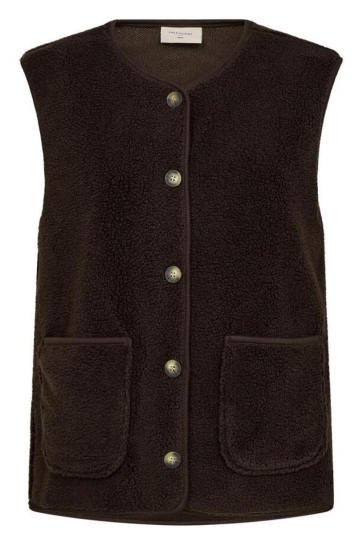 Freequent Vest FQTEDDY WAISTCOAT 207624 MOLE