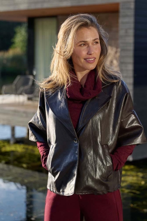 FOS Amsterdam bruine dames blazer | Sfeerbeeld, In situatie