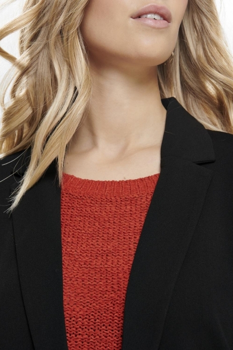 Jacqueline de Yong zwarte dames blazer | Unique Selling Point