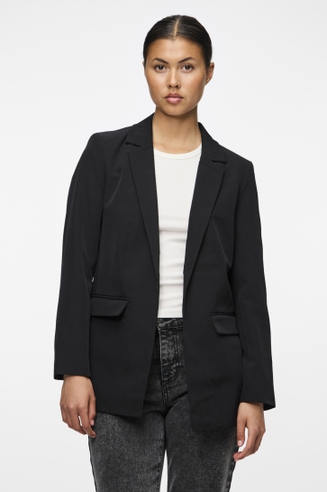 Pieces PCBOSSY LS LOOSE BLAZER NOOS 17114792 BLACK