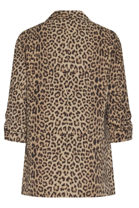 Pieces camel dames blazer | Achteraanzicht