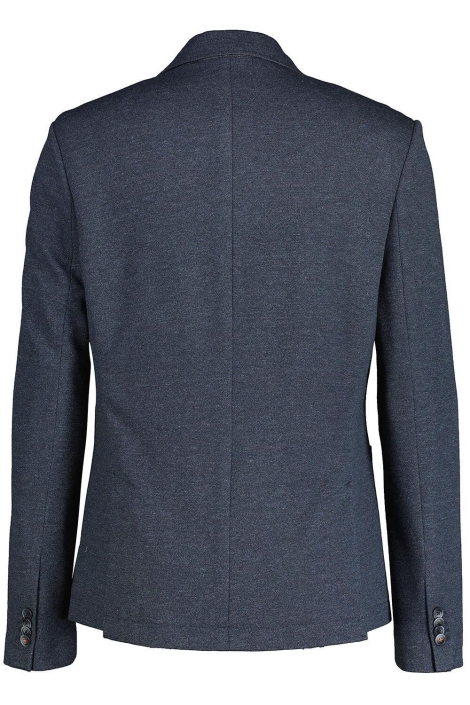 Lerros blauwe heren colbert | Achteraanzicht