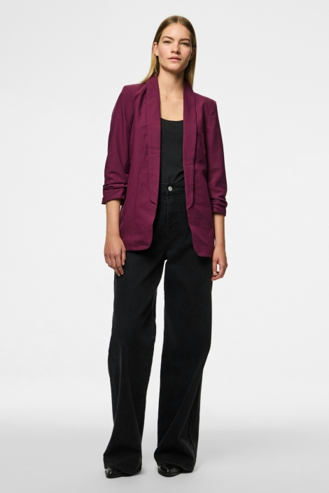 Pieces bordeaux dames blazer | Model