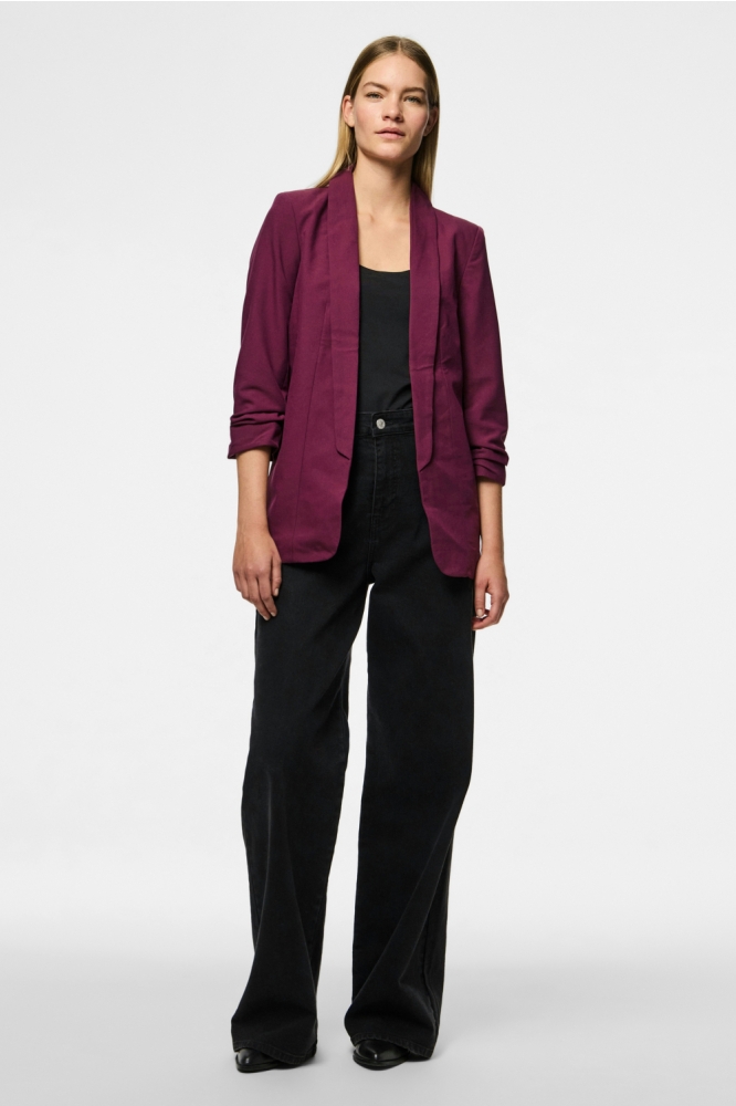 Pieces bordeaux dames blazer | Model