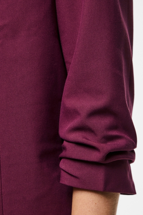 Pieces bordeaux dames blazer | Close up