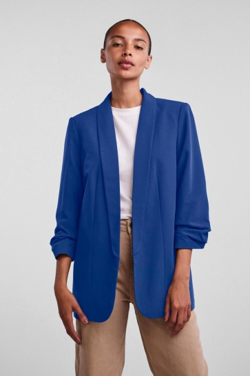 Pieces Blazer PCBOSELLA 3/4 BLAZER NOOS BC 17090996 Mazarine Blue