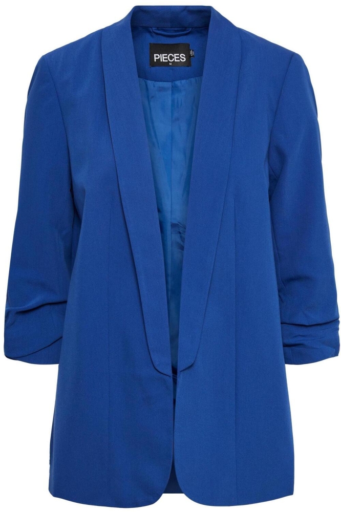 Pieces blauwe dames blazer | Vooraanzicht