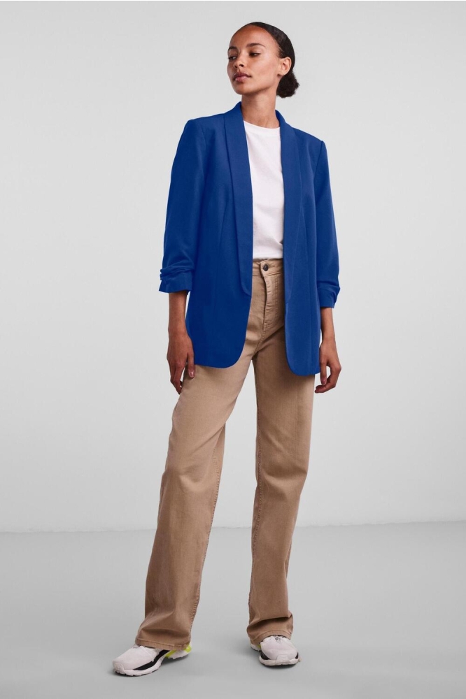 Pieces blauwe dames blazer | Model