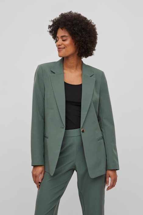 Vila groene dames blazer