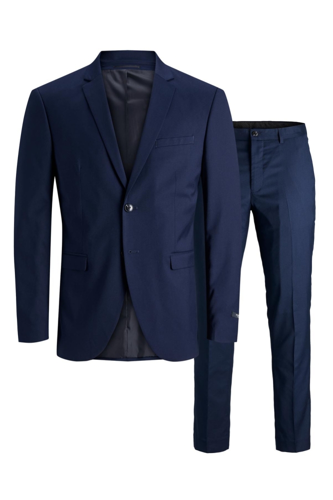 Jack & Jones blauwe heren colbert | Vooraanzicht