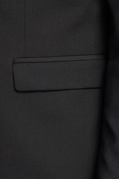 Jack & Jones zwarte heren colbert | Close up