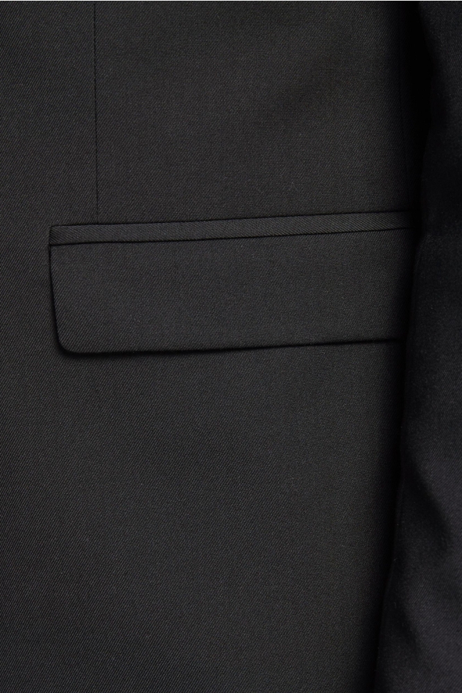 Jack & Jones zwarte heren colbert | Close up