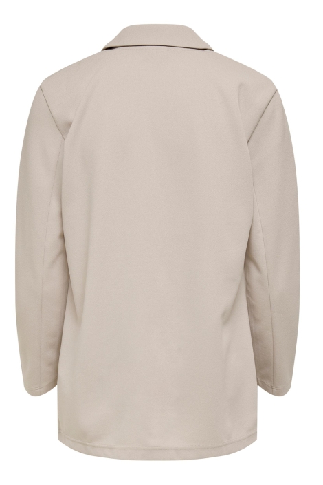 Jacqueline de Yong ecru dames blazer | Achteraanzicht