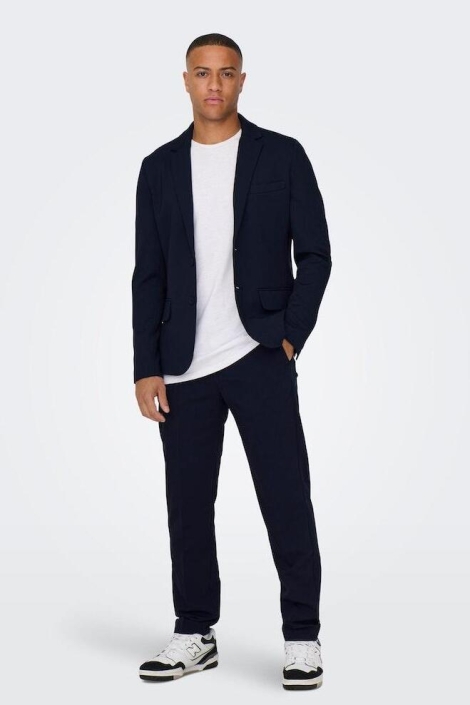 Only & Sons blauwe heren colbert | Model