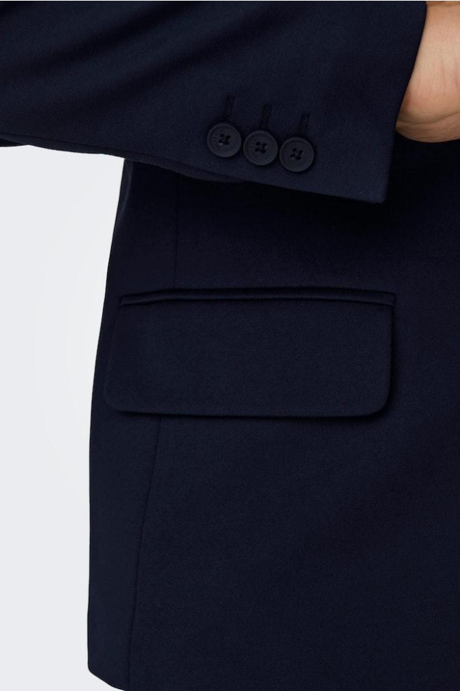 Only & Sons blauwe heren colbert | Close up