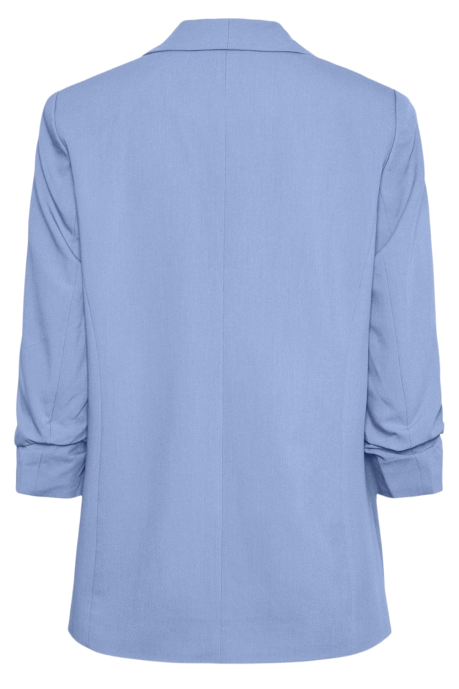 Pieces blauwe dames blazer | Achteraanzicht