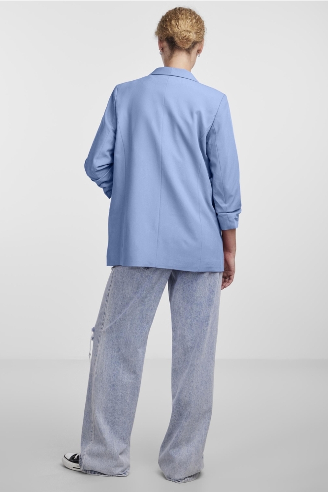 Pieces blauwe dames blazer | Model