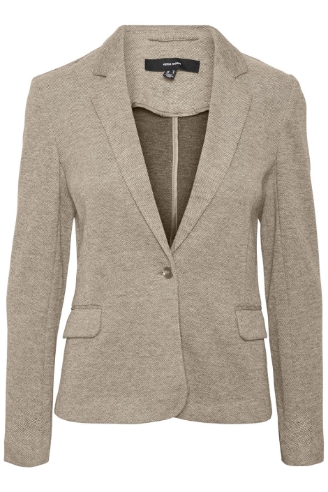 Vero Moda beige dames blazer | Vooraanzicht