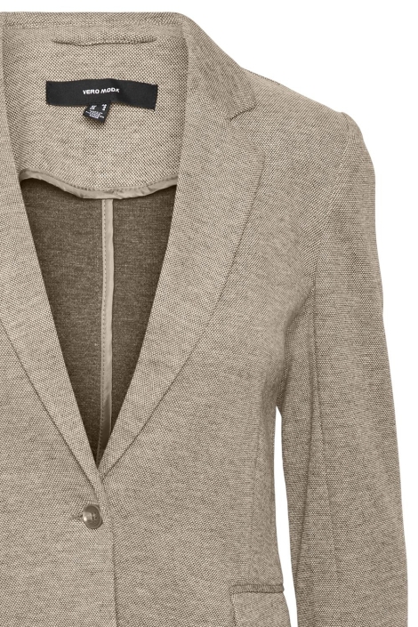 Vero Moda beige dames blazer | Close up