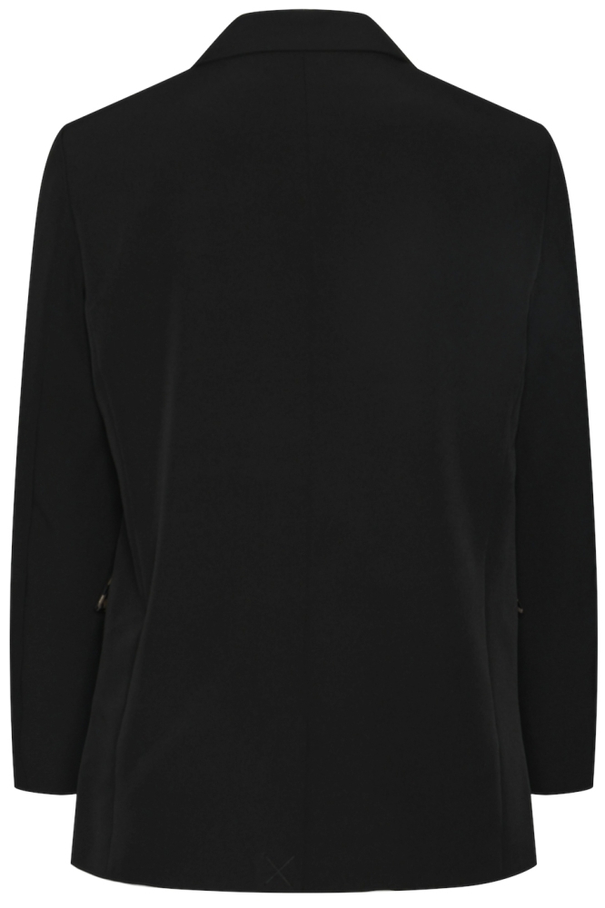 Pieces zwarte dames blazer | Achteraanzicht
