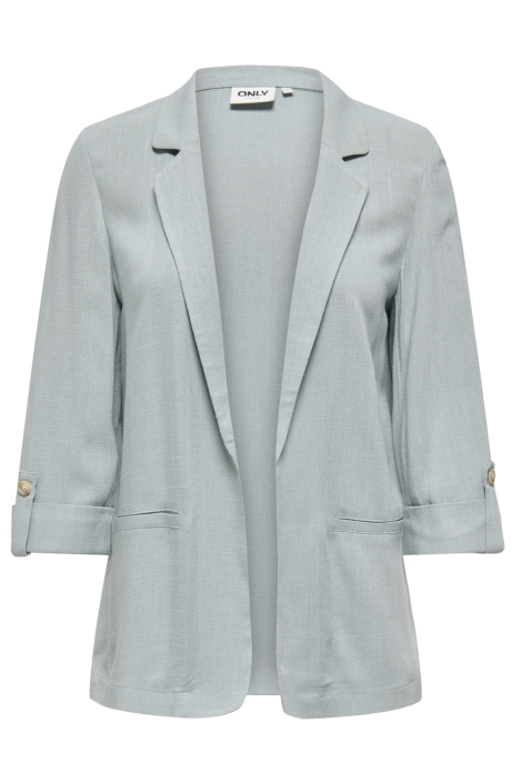 Only groene dames blazer | Vooraanzicht
