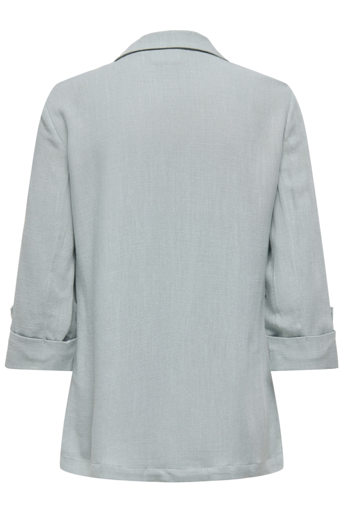 Only groene dames blazer | Achteraanzicht