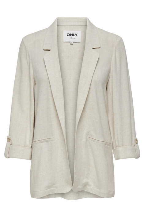 Only ecru dames blazer | Vooraanzicht